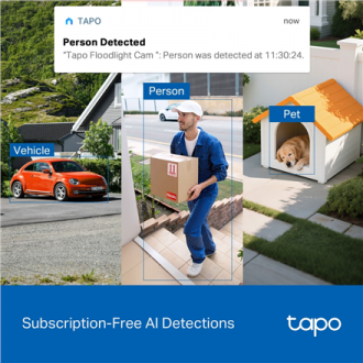 TP-LINK | Tapo C710 | Pan/Tilt Security Floodlight Camera | 3 MP | F/2.0 | IP65 | H.264 | microSD up to 512 GB TP-LINK | Tapo C710 | Pan/Tilt Security Floodlight Camera | 3 MP | F/2.0 | IP65 | H.264 | microSD up to 512 GB