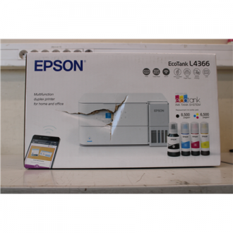 SALE OUT. Epson Multifunctional printer | EcoTank L4366 | Inkjet | Colour | A4 | Wi-Fi | DAMAGED PACKAGING SALE OUT. Epson Multifunctional printer | EcoTank L4366 | Inkjet | Colour | A4 | Wi-Fi | DAMAGED PACKAGING