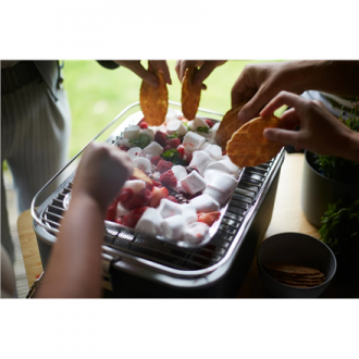Barbecook Charcoal Table Grill Carlo, 44 x 33 x 21 cm | BC-CHA-1015 | Urban Grey Barbecook Charcoal Table Grill Carlo, 44 x 33 x 21 cm | BC-CHA-1015 | Urban Grey