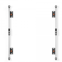 EDBAK ULS2500 Universal LED System for 2 cabinets 500mm | Black