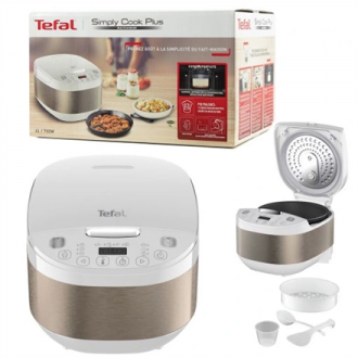 TEFAL | Multifunctional pot | RK622130 | 750 W | 4 L | Number of programs 12 | White TEFAL | Multifunctional pot | RK622130 | 750 W | 4 L | Number of programs 12 | White