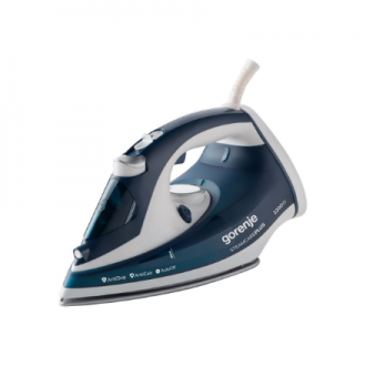 Gorenje | Steam Iron | SIH2200TQC | Steam Iron | 2200 W | Water tank capacity 300 ml | Continuous steam 30 g/min | Steam boost p