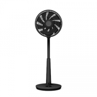 Duux Fan | Whisper 3 | Stand Fan | 19 W | Diameter 34 cm | Number of speeds 26 | Oscillation | Remote control | Black 