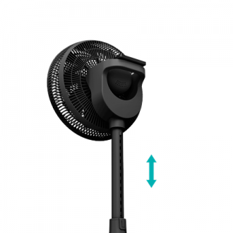 Duux Fan | Whisper 3 | Stand Fan | 19 W | Diameter 34 cm | Number of speeds 26 | Oscillation | Remote control | Black Duux Fan | Whisper 3 | Stand Fan | 19 W | Diameter 34 cm | Number of speeds 26 | Oscillation | Remote control | Black