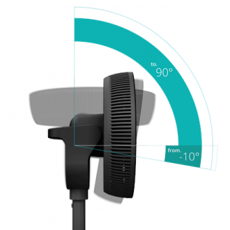 Duux Fan | Whisper 3 | Stand Fan | 19 W | Diameter 34 cm | Number of speeds 26 | Oscillation | Remote control | Black Duux Fan | Whisper 3 | Stand Fan | 19 W | Diameter 34 cm | Number of speeds 26 | Oscillation | Remote control | Black