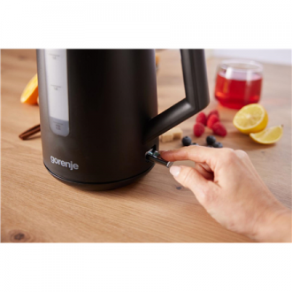 Gorenje K17OPB | Kettle | Electric | 2200 W | 1.7 L | Plastic | 360 rotational base | Black Gorenje K17OPB | Kettle | Electric | 2200 W | 1.7 L | Plastic | 360 rotational base | Black