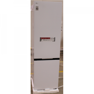 SALE OUT. LG GBBS322CSW Refrigerator, C, Free-standing, Combi, Height 2.03 m, Net fridge 262 L, Net freezer 113 L, White | LG Re