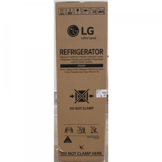 SALE OUT. LG GBBS322CSW Refrigerator, C, Free-standing, Combi, Height 2.03 m, Net fridge 262 L, Net freezer 113 L, White | LG Re