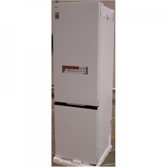 SALE OUT. LG GBBS322CSW Refrigerator, C, Free-standing, Combi, Height 2.03 m, Net fridge 262 L, Net freezer 113 L, White | LG Re