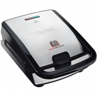 TEFAL | Sandwich Maker | SW854D | 700 W | Number of plates 4 | Number of pastry 2 | Black/Stainless steel TEFAL | Sandwich Maker | SW854D | 700 W | Number of plates 4 | Number of pastry 2 | Black/Stainless steel