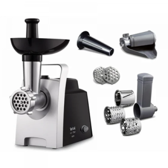 TEFAL | Meat Grinder | NE109838 | Stainless Steel/Black | 1400 W | Number of speeds 1 | Throughput (kg/min) 1.7 TEFAL | Meat Grinder | NE109838 | Stainless Steel/Black | 1400 W | Number of speeds 1 | Throughput (kg/min) 1.7