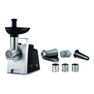TEFAL | Meat Grinder | NE109838 | Stainless Steel/Black | 1400 W | Number of speeds 1 | Throughput (kg/min) 1.7 TEFAL | Meat Grinder | NE109838 | Stainless Steel/Black | 1400 W | Number of speeds 1 | Throughput (kg/min) 1.7