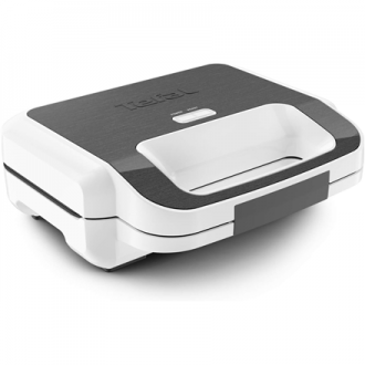 TEFAL | Wafle Maker Snack XL | SW701110 | 850 W | Number of pastry 2 | Belgium | White/Grey TEFAL | Wafle Maker Snack XL | SW701110 | 850 W | Number of pastry 2 | Belgium | White/Grey