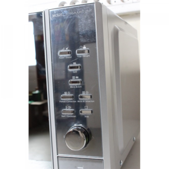 SALE OUT. Caso | Microwave oven | MCG 25 | Free standing | 25 L | 900 W | Convection | Grill | Black, Stainless steel | DAMAGED 