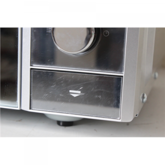 SALE OUT. Caso | Microwave oven | MCG 25 | Free standing | 25 L | 900 W | Convection | Grill | Black, Stainless steel | DAMAGED 