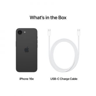 Apple | iPhone 16e | Black | 6 Apple | iPhone 16e | Black | 6