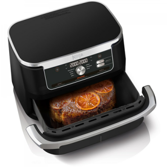 NINJA | Double Air Fryer | AF500EU Foodi FlexDrawer | Power 2470 W | Capacity 10.4 L | Black NINJA | Double Air Fryer | AF500EU Foodi FlexDrawer | Power 2470 W | Capacity 10.4 L | Black