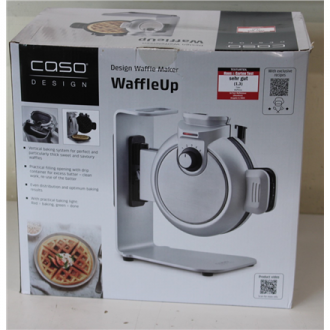 SALE OUT. Caso WaffleUp | Waffle Maker | 800 W | Number of pastry 1 | Waffle | Silver | UNPACKED, DAMAGED PACKAGING, MISSING INN SALE OUT. Caso WaffleUp | Waffle Maker | 800 W | Number of pastry 1 | Waffle | Silver | UNPACKED, DAMAGED PACKAGING, MISSING INN