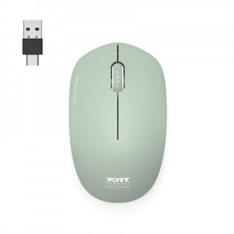 PORT CONNECT Mouse | Collection II | Wireless | 2.4 GHz | Vert Olive PORT CONNECT Mouse | Collection II | Wireless | 2.4 GHz | Vert Olive