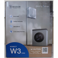 SALE OUT. Ecovacs Window Cleaning Robot | WINBOT W3 OMNI | Corded/Cordless | 8000 Pa | White/Silver | MISSING INNER PACKAGING, W