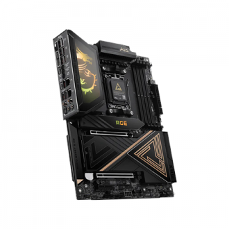 MSI MEG X870E ACE MAX | Processor family AMD | Processor socket AM5 | DDR5 | Supported hard disk drive interfaces SATA, M.2 | Nu MSI MEG X870E ACE MAX | Processor family AMD | Processor socket AM5 | DDR5 | Supported hard disk drive interfaces SATA, M.2 | Nu