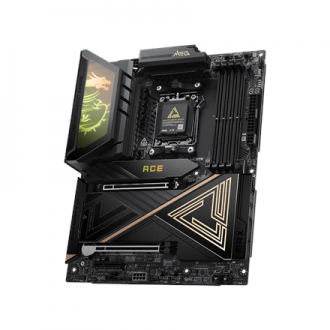 MSI MEG X870E ACE MAX | Processor family AMD | Processor socket AM5 | DDR5 | Supported hard disk drive interfaces SATA, M.2 | Nu MSI MEG X870E ACE MAX | Processor family AMD | Processor socket AM5 | DDR5 | Supported hard disk drive interfaces SATA, M.2 | Nu
