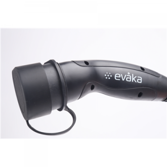 Evaka EV Charging Cable Type 2-Type 2, 22 kW, 32 A, 5 x 6 mm2, 1 x 0.5 mm2, 5 m | ITGAM3871 | Black