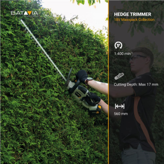 Batavia B.V. 18V Cordless Hedge Trimmer 560mm | Trimmer