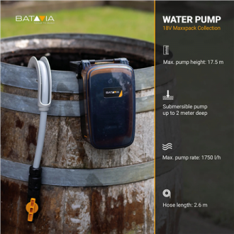 Batavia B.V. 18V Cordless Water Pump | 80 W