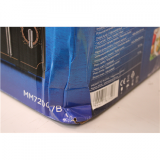 SALE OUT. | Midea | Microwave oven | MM720CJ7B | Free standing | 700 W | Black | DAMAGED PACKAGING, MISSING INNER PACKAGING, SCR