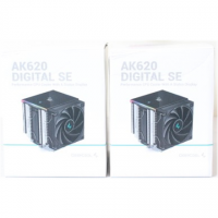SALE OUT. Deepcool AK620 DIGITAL SE CPU Air Cooler | Deepcool CPU Air Cooler | AK620 Digital SE | Black | DAMAGED PACKAGING