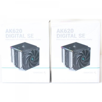 SALE OUT. Deepcool AK620 DIGITAL SE CPU Air Cooler | Deepcool CPU Air Cooler | AK620 Digital SE | Black | DAMAGED PACKAGING