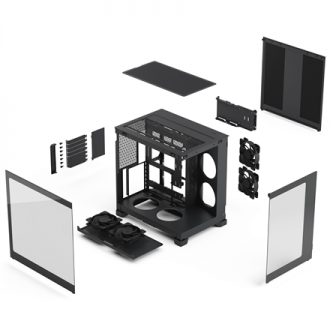 Fractal Design Case | Pop 2 Vision | Black | Mid-Tower