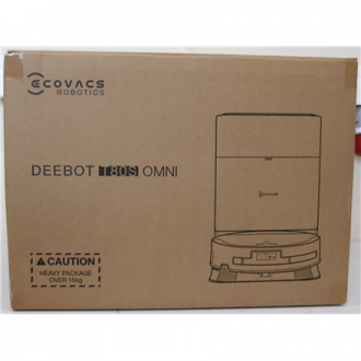 SALE OUT. Ecovacs DEEBOT T80S OMNI BLACK Vacuum cleaner, Robot, Wet&Dry, 24800Pa, TruEdge 3.0, AIVI 3D 3.0, 6400 mAh, Black + Au SALE OUT. Ecovacs DEEBOT T80S OMNI BLACK Vacuum cleaner, Robot, Wet&Dry, 24800Pa, TruEdge 3.0, AIVI 3D 3.0, 6400 mAh, Black + Au