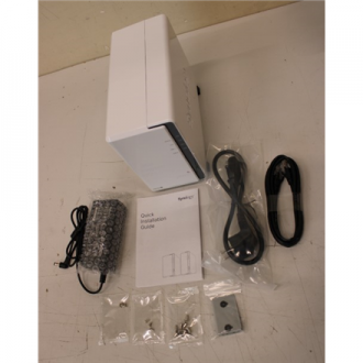 SALE OUT. Synology | Tower NAS | DS223j | up to 2 HDD/SSD | Realtek | RTD1619B | Processor frequency 1.7 GHz | 1 GB | DDR4 | DEM