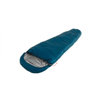Easy Camp Starling Mummy Blue 8 C | Sleeping Bag | 210 x 75 x 50 cm | Temperature -5 to 12 C | Two-way open-end, autolock
