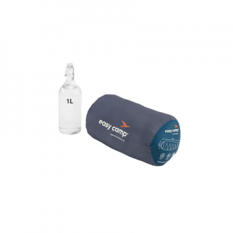 Easy Camp Starling Mummy Blue 8 C | Sleeping Bag | 210 x 75 x 50 cm | Temperature -5 to 12 C | Two-way open-end, autolock