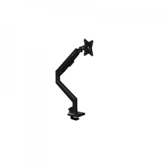 Arozzi Desk Mount | Neo Single - Gas Spring Monitor Arm AZ-ALZARE-NEO-BK | Tilt, Swivel, Rotation | Maximum weight (capacity) 9 