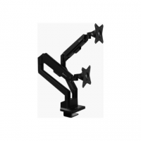 Arozzi Desk Mount | Neo Duo - Gas Spring Monitor Arm AZ-ALZARE-NEO-DUO-BK | Tilt, Swivel, Rotation | Maximum weight (capacity) 9 