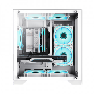 Gamemax Case | INFINITY MINI WH | M-ATX