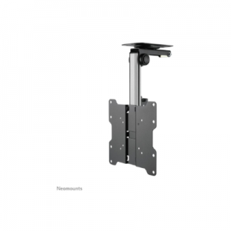Neomounts FPMA-C020BLACK Monitor/TV Mount Ceiling | Adjustable Height, Tilt | 10-40 