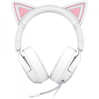 Razer Gaming Headset | Kraken Kitty V3 X | Wired | Over-Ear | Microphone | White Razer Gaming Headset | Kraken Kitty V3 X | Wired | Over-Ear | Microphone | White