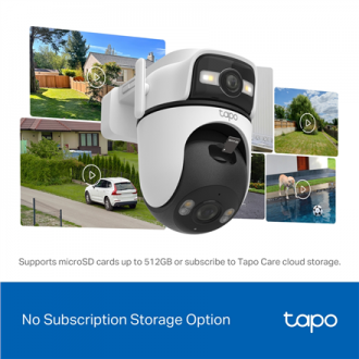 TP-LINK | Dual Lens Security Wi-Fi Camera | Tapo C545D | Dome | 3 MP | 6mm | IP66 | H.264 | MicroSD, up to 512 GB TP-LINK | Dual Lens Security Wi-Fi Camera | Tapo C545D | Dome | 3 MP | 6mm | IP66 | H.264 | MicroSD, up to 512 GB
