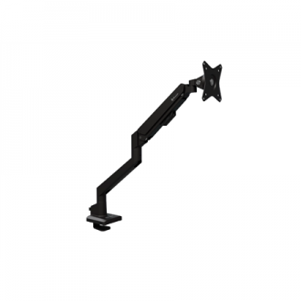 Arozzi Desk Mount | Neo Single - Gas Spring Monitor Arm AZ-ALZARE-NEO-BK | Tilt, Swivel, Rotation | Maximum weight (capacity) 9 Arozzi Desk Mount | Neo Single - Gas Spring Monitor Arm AZ-ALZARE-NEO-BK | Tilt, Swivel, Rotation | Maximum weight (capacity) 9