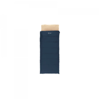 Outwell Contour Lux | Sleeping Bag | 220 x 85 cm | 2-way L-shape open-end with auto lock