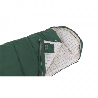 Outwell Camper Prime Green | Sleeping Bag | 235 x 90 cm | Temperature -15 to 5 C | Right Zipper Outwell Camper Prime Green | Sleeping Bag | 235 x 90 cm | Temperature -15 to 5 C | Right Zipper