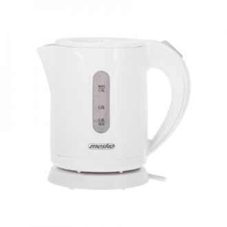 Mesko | Kettle | MS 1376 | Electric | 850 W | 0.8 L | Plastic | 360 rotational base | White Mesko | Kettle | MS 1376 | Electric | 850 W | 0.8 L | Plastic | 360 rotational base | White