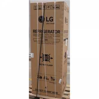 SALE OUT. LG GBBS322CPY Refrigerator, C, Free-standing, Combi, Height 2.03 m, Net fridge 262 L, Net freezer 113 L, Silver | LG R