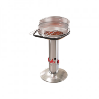 Barbecook Charcoal Barbecue Loewy 50 SST, 51.5 x 56 x 99 cm | BC-CHA-1005 | Silver