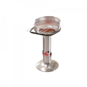 Barbecook Charcoal Barbecue Loewy 50 SST, 51.5 x 56 x 99 cm | BC-CHA-1005 | Silver